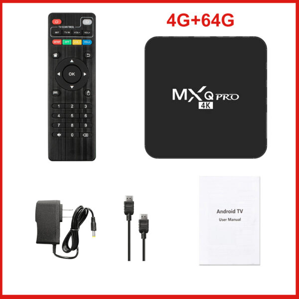 MXQ PRO TV BOX HD 4G+64G
